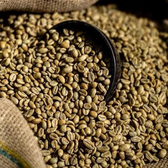 Rolling highlands of Yirgacheffe, Ethiopia, where green coffee is grown